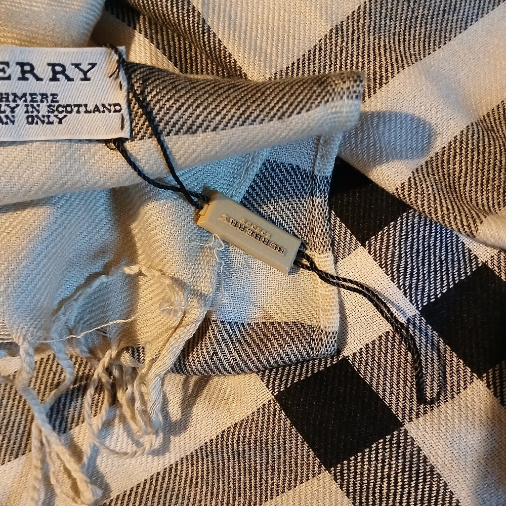 HUGE Burberry Scarf - Picture 4 of 5
